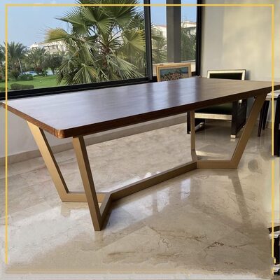 Chân bàn ăn inox mạ PVD - ảnh 7